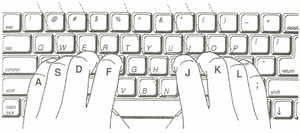 Typing on Keyboard